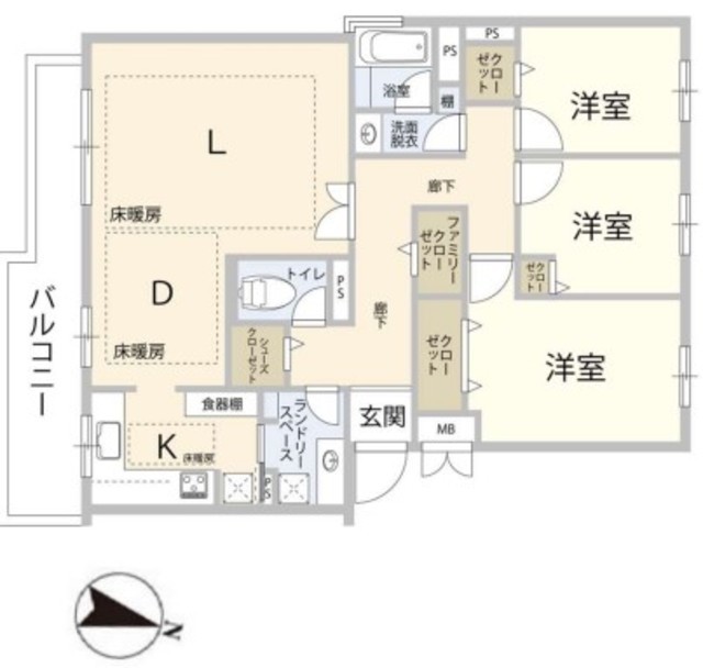 物件画像 御殿山キングダム 3階