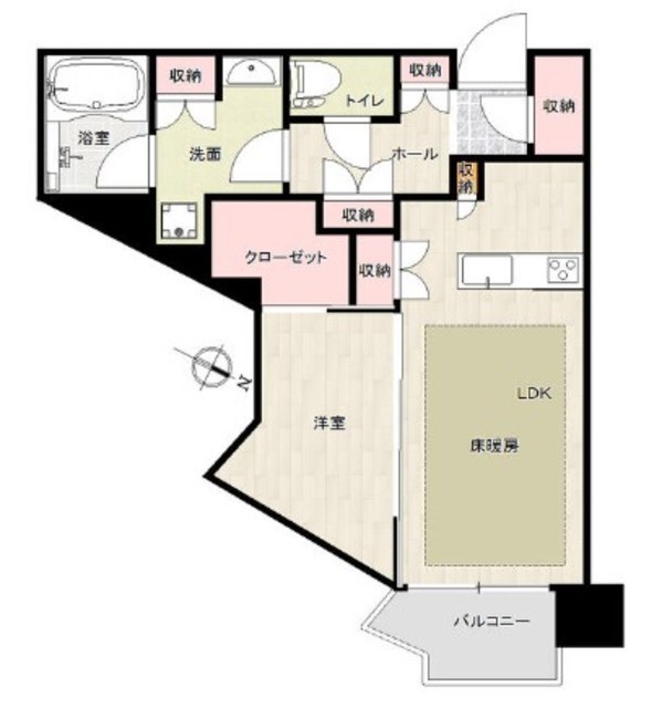 物件画像 パークタワー勝どきミッド 11階