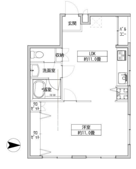 ビリジアン学芸大学 3階