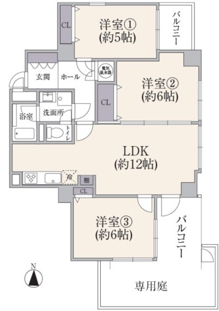 物件画像 ライオンズマンション大森第3 1階