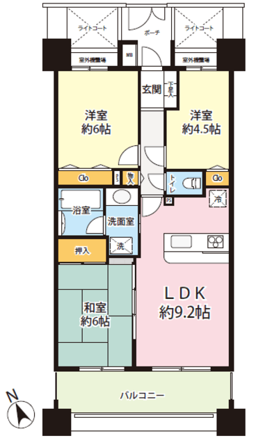 グランシティ東京イースト2 10階