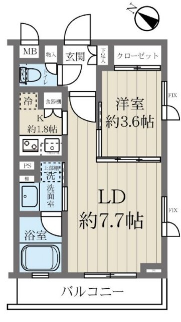 物件画像 ベルアルシェ東高円寺 3階