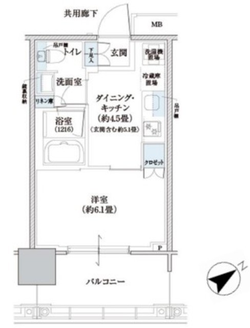 物件画像 ブリリアタワー浜離宮 5階