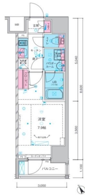 ジェノヴィア麻布十番グリーンヴェール 4階