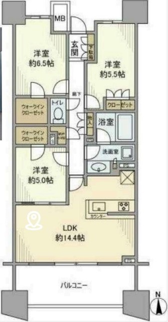 ブランズシティ品川勝島 11階