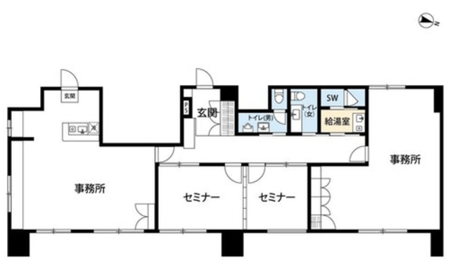 山京半蔵門パレス 9階 間取り図