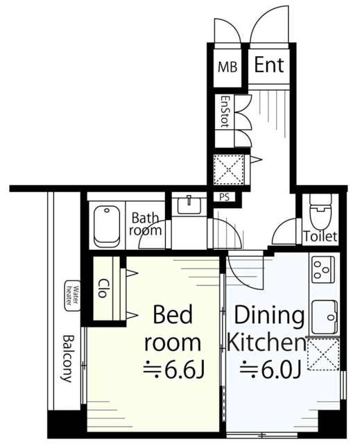 ライオンズマンション新大塚 5階 間取り図