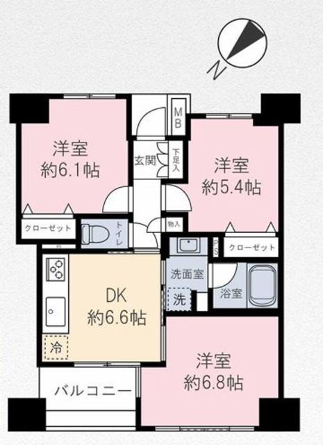 物件画像 サンクタス127 3階