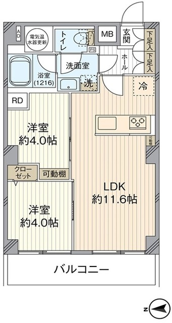 物件画像 メガロン大井町 5階