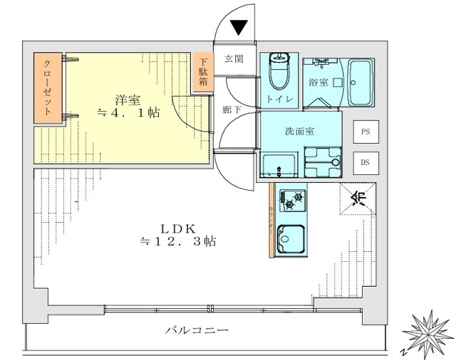 物件画像 アペニンハイム 4階