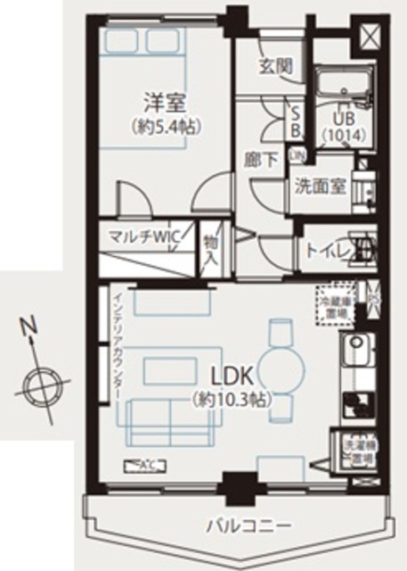 物件画像 マンションニュー恵比寿 6階