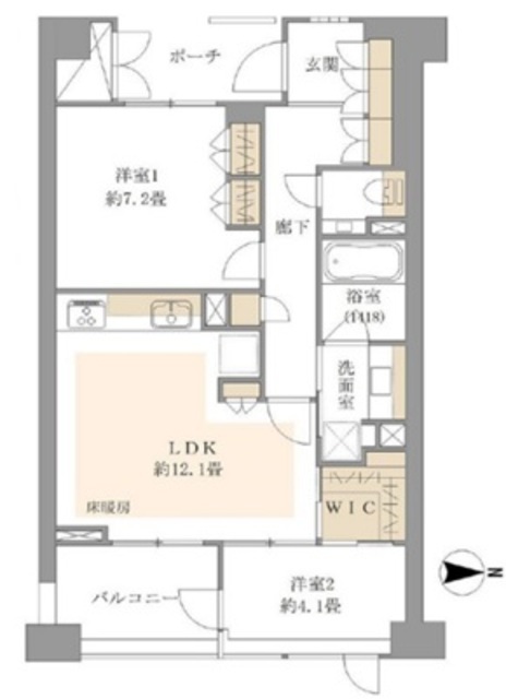 物件画像 パークハウス四谷 3階