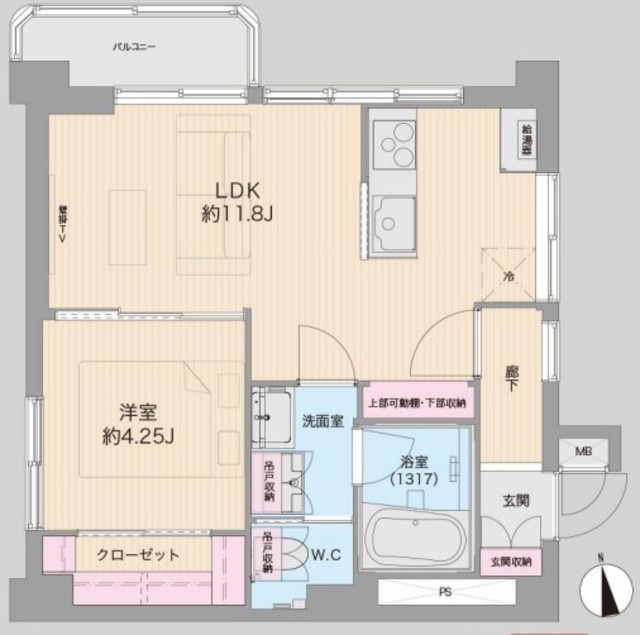 物件画像 第17宮庭マンション 5階