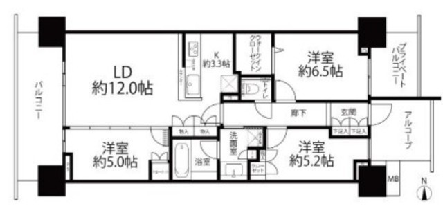 物件画像 グランドメゾン品川シーサイドの杜 6階