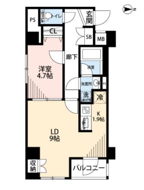 物件画像 プレミアムキューブ大井町 3階