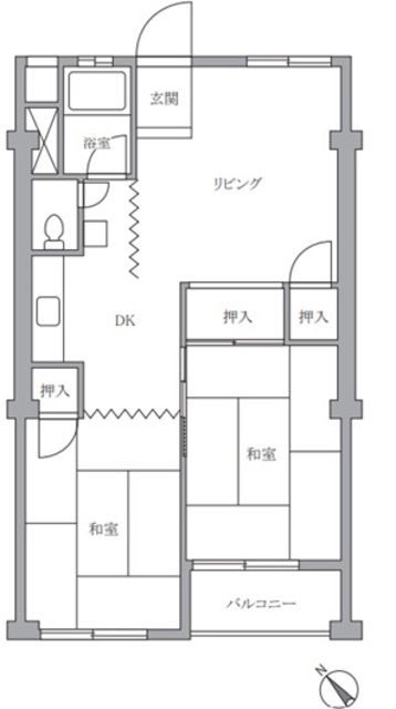 物件画像 祐天寺第二コーポラス 4階