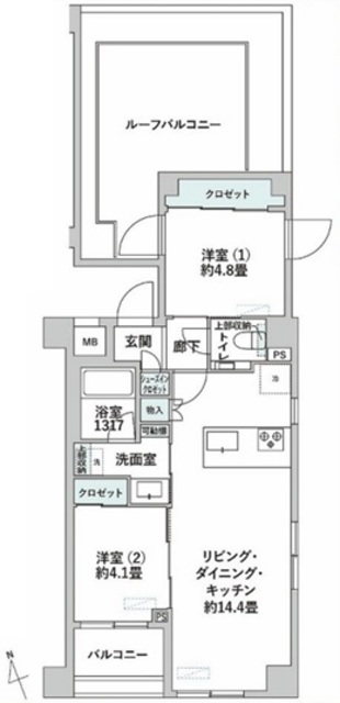 物件画像 THE三軒茶屋HOUSE 4階