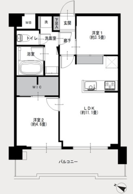 物件画像 パラスト目黒3丁目 11階