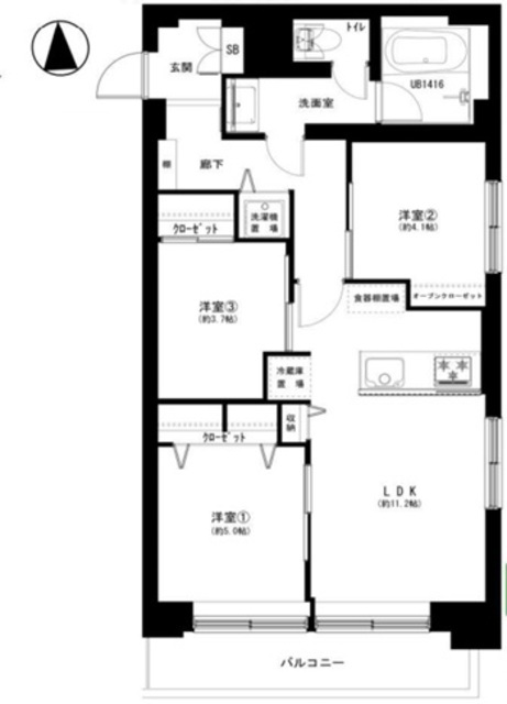 物件画像 東亜サウスキャッスル 9階