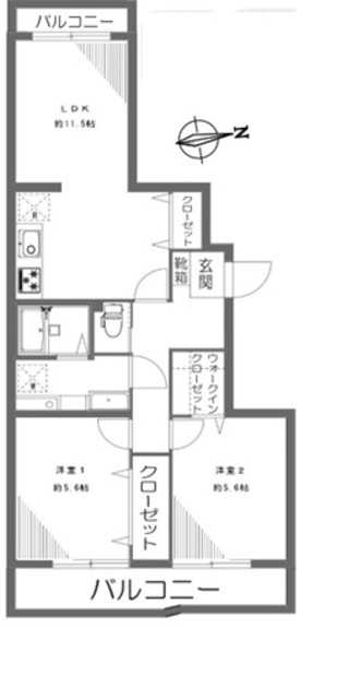 物件画像 カーサビアンカ新宿 2階