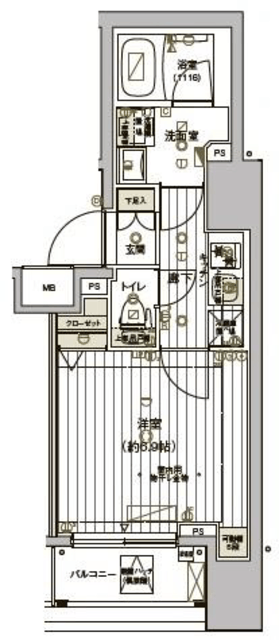 物件画像 ヴァレッシア早稲田駅前シティ 5階