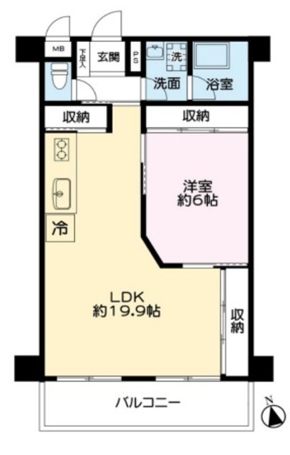 物件画像 クレスト恵比寿 9階