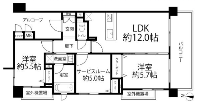 物件画像 グランイーグル多摩川緑地11 6階