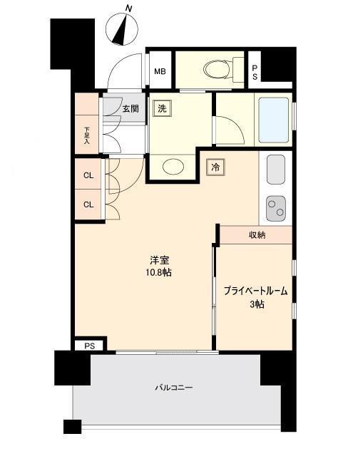 物件画像 レジデンシャルスター幡ヶ谷 6階