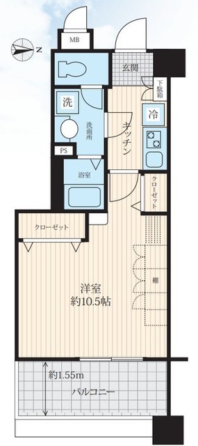物件画像 エスコート芝浦イースト 10階