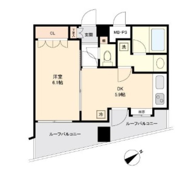 物件画像 モアグランデ浜松町 8階