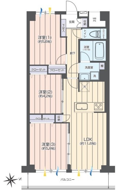 物件画像 東大島ハイライズ 1階