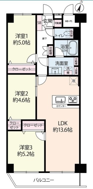 物件画像 木場サニータウン 3階