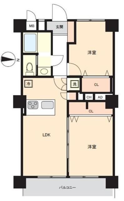 物件画像 日商岩井方南町マンション 3階