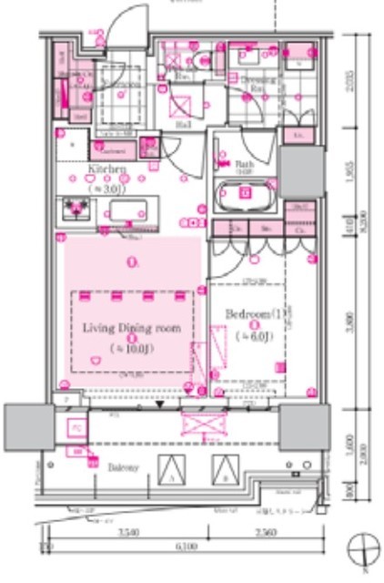 物件画像 晴海フラッグサンビレッジ 24階
