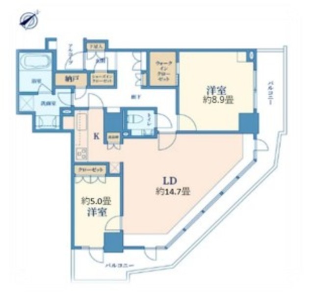 物件画像 セントラルレジデンス新宿シティタワー 13階