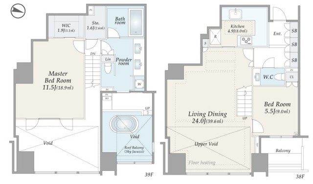 物件画像 大崎ウエストシティタワーズ 38階