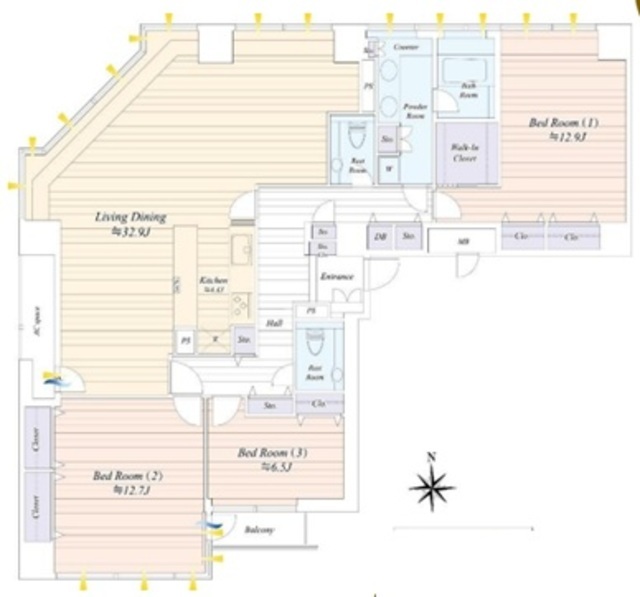 物件画像 シーフォートタワー 9階