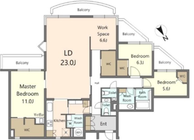 物件画像 目黒ロイアルハイツ 4階
