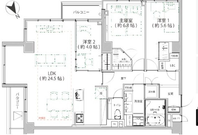 物件画像 ハイツ赤坂 2階