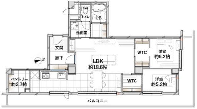 物件画像 セントラル乃木坂 5階
