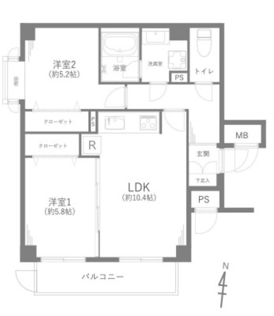 物件画像 蒲田シティハウス 1階