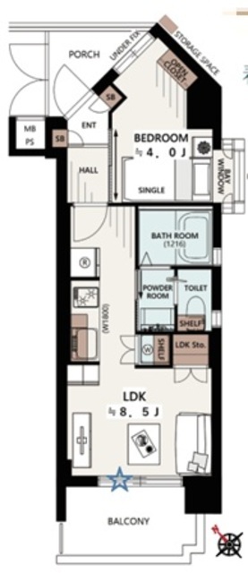 物件画像 ジェイパーク目黒 5階
