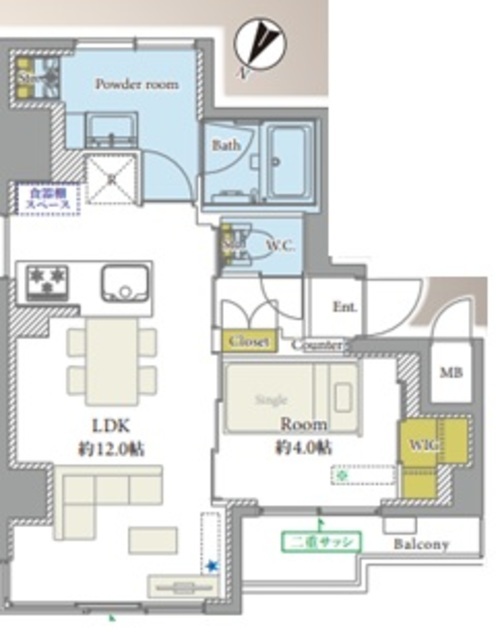 物件画像 シルバーパレス白金台 5階
