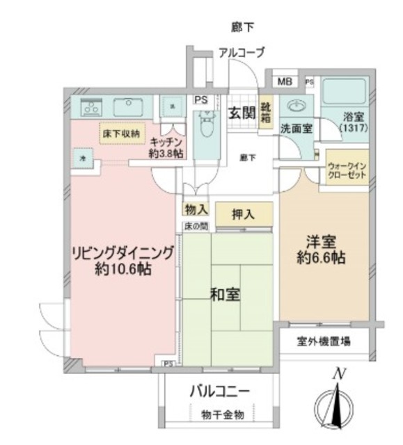 物件画像 ヒルズ池尻東山公園 1階