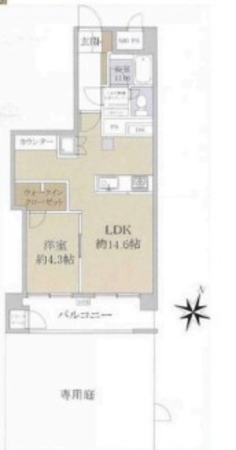 物件画像 東建砧マンション 1階