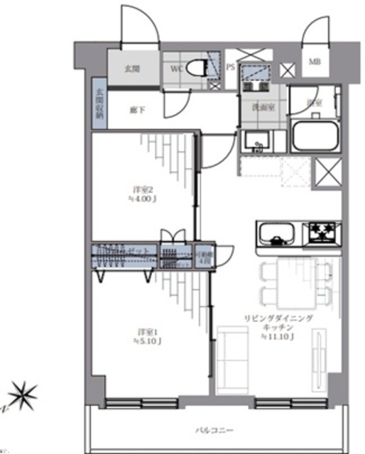 物件画像 東大井スカイハイツ 2階