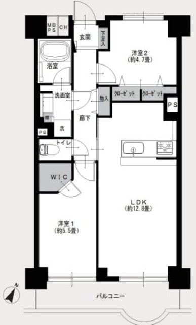 物件画像 ハイネス目黒 2階