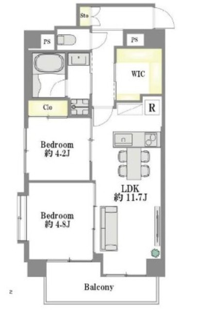 物件画像 たのもきシャルム 4階