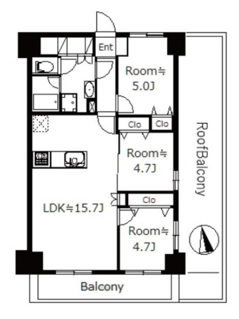 物件画像 亀戸リリエンハイム 10階