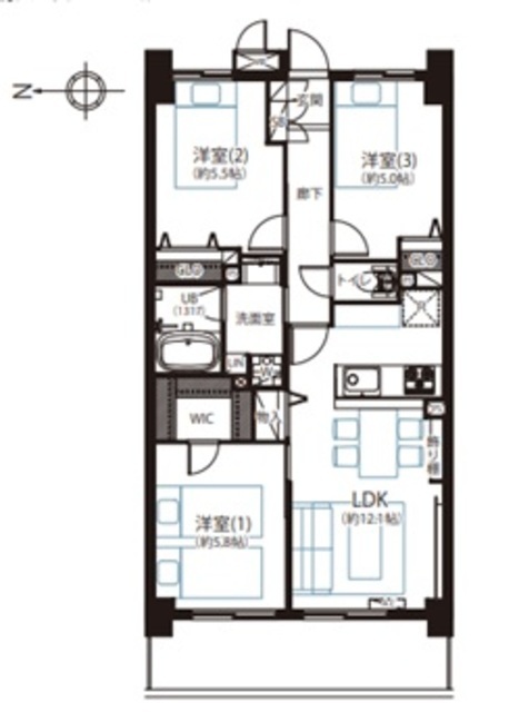 物件画像 キャッスルマンション亀戸立花弐番館 7階
